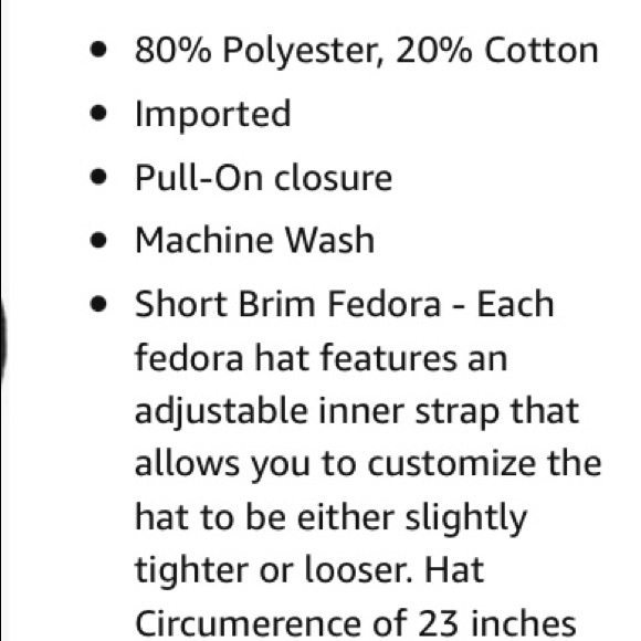 Fedora Hat - Picture 3 of 4